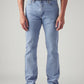 Men's 513 Light Blue Slim Straight Fit Mid Rise Jeans - Front View