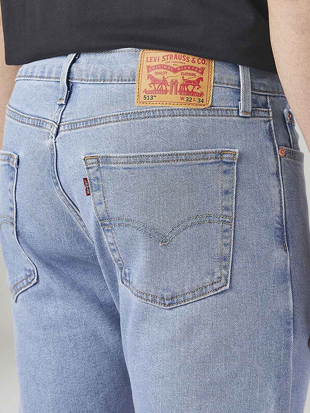 Mens 513 Mid Rise Slim Straight Fit Cotton Stretch Blend Jeans - e79c9ba7-237e-4a15-a8d6-f60e03b4b34f View