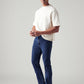 Men's 513 Blue Slim Straight Fit Mid Rise Jeans - Styleshot View