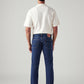 Men's 513 Blue Slim Straight Fit Mid Rise Jeans - Back View