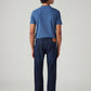Men's 513 Dark Blue Slim Straight Fit Mid Rise Jeans - Back View