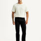 Men's 513 Black Slim Straight Fit Mid Rise Kooltex Jeans - Front View