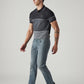Men's 513 Indigo Slim Straight Fit Mid Rise Overdyed Jeans - Side View