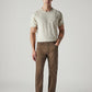 Men's 513 Brown Slim Straight Fit Mid Rise Overdyed Jeans - Front View