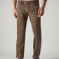 Men's 513 Brown Slim Straight Fit Mid Rise Overdyed Jeans - Front View