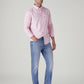 Men's 513 Light Blue Slim Straight Fit Mid Rise Jeans - Styleshot View