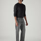 Men's 513 Grey Slim Straight Fit Mid Rise Jeans - Side View