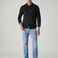 Men's 513 Light Indigo Slim Straight Fit Mid Rise Selvedge Jeans - Front View