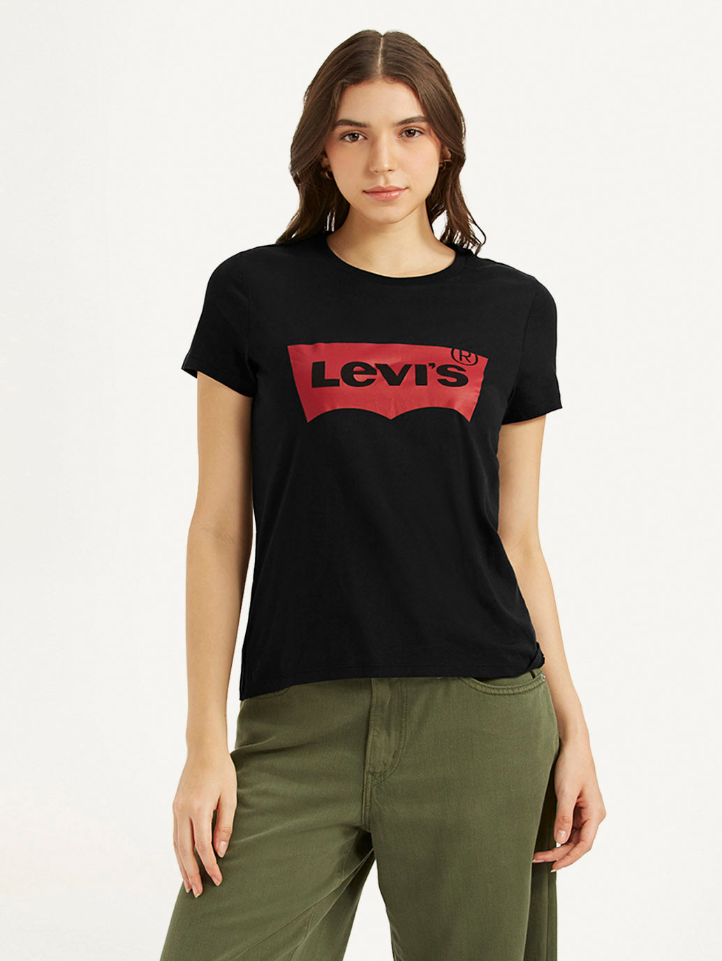 Women's Brand Logo Crew Neck T-shirt - ce76324e-a404-4b68-af16-e645ca4480ea View