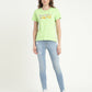 Women's Graphic Print Round Neck T-shirt Green - eda9196d-3512-42f0-bac7-323c3bcfc6bf View