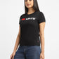 Women's Brand Logo Regular Fit T-shirt - 7c5fd027-7561-44c9-8fb9-273cfcac98b8 View