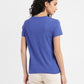 Women's Brand Logo Round Neck T-shirt - aa1bb230-ee3e-45c8-92ce-3ec811390249 View