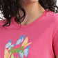 Women's Graphic Crew Neck T-shirt - 1361b380-a873-48d1-b475-a4f671c64729 View