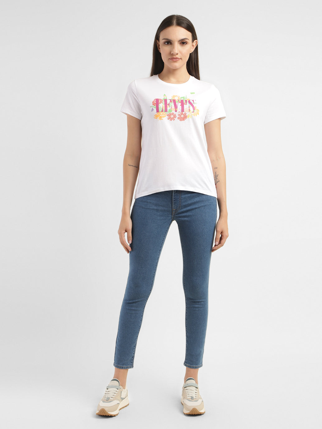 Women's Graphic Print Crew Neck T-shirt - 9a30757e-355a-429c-92a5-5ab1d9e0964d View