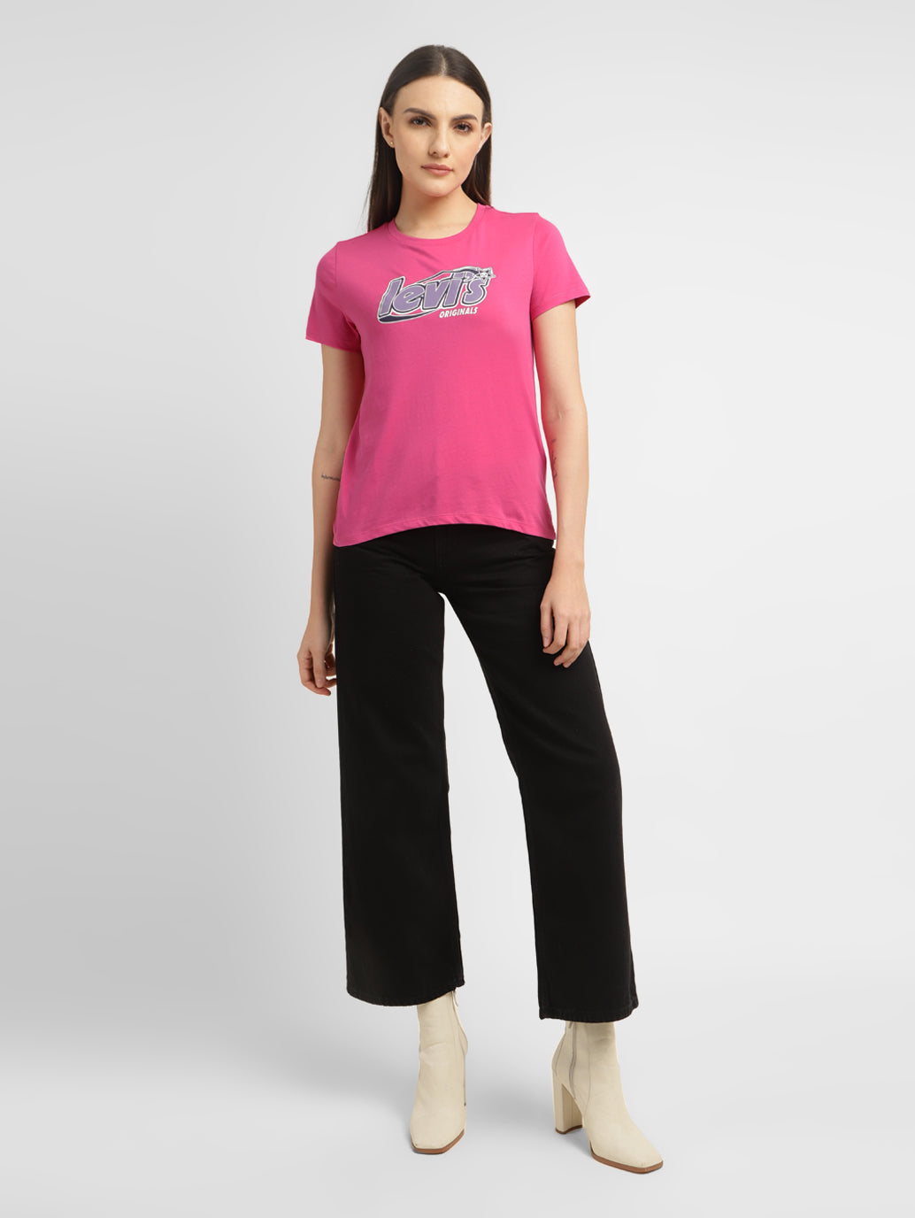 Women Regular Fit T-shirt - 7a699fa2-703a-438d-9cfc-9f088ac7630b View