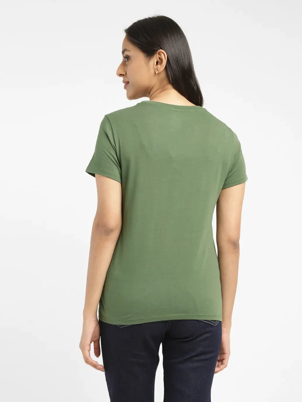 Women's Printed Crew Neck T-shirt - 5b98b341-910e-4c96-9aff-59f488d444ff View
