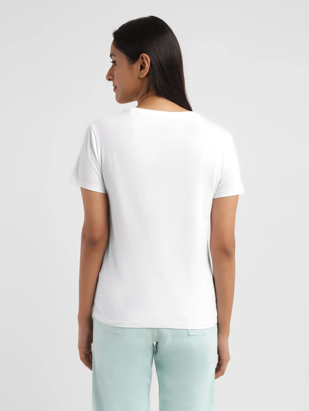 Women's Brand Logo Crew Neck T-shirt - 1440a8f3-531b-4ac7-93a4-fc7563f47fcf View