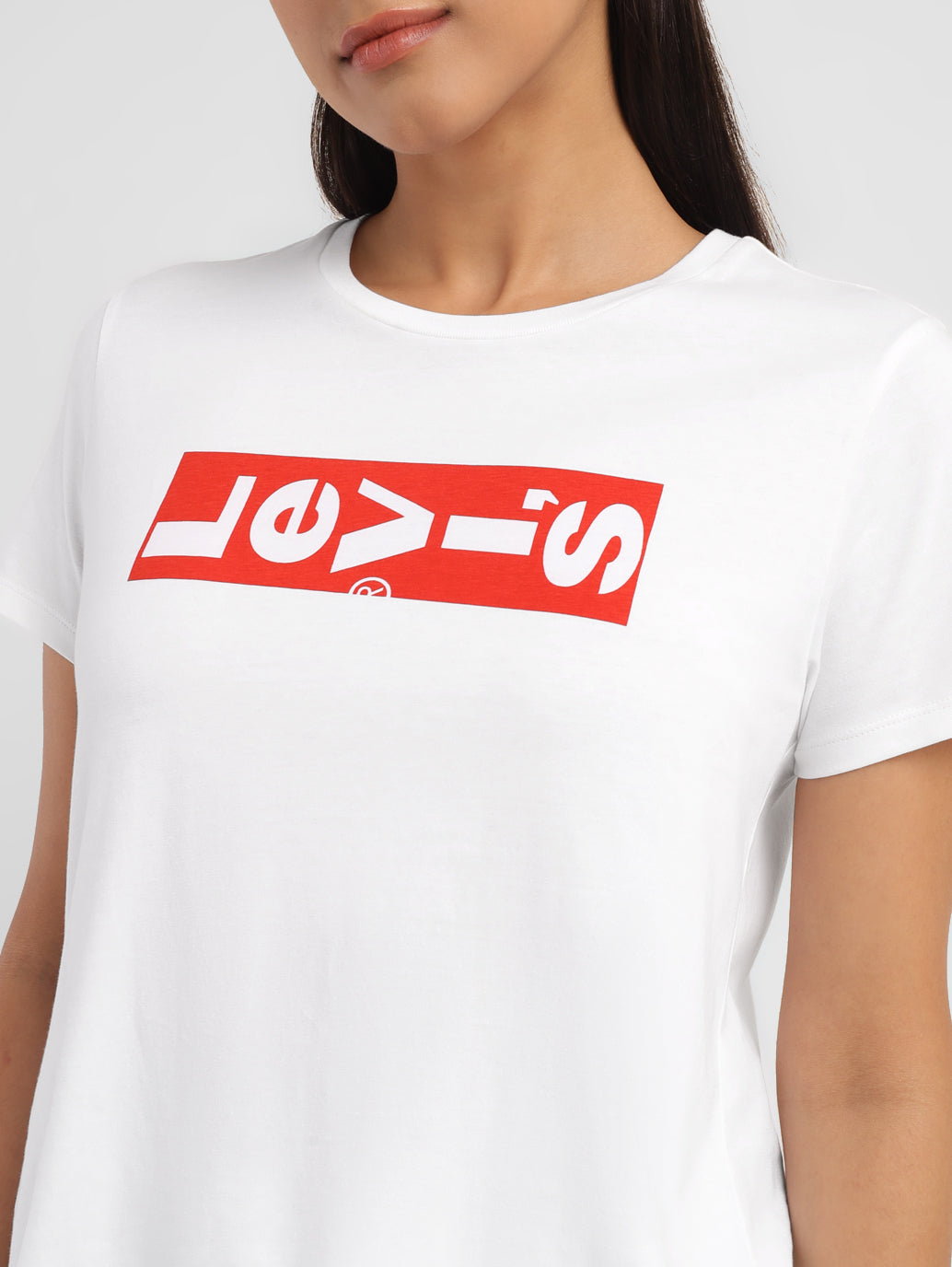 Women's Brand Logo Crew Neck T-shirt - f7fea59a-91f6-460b-822d-c850c34de175 View