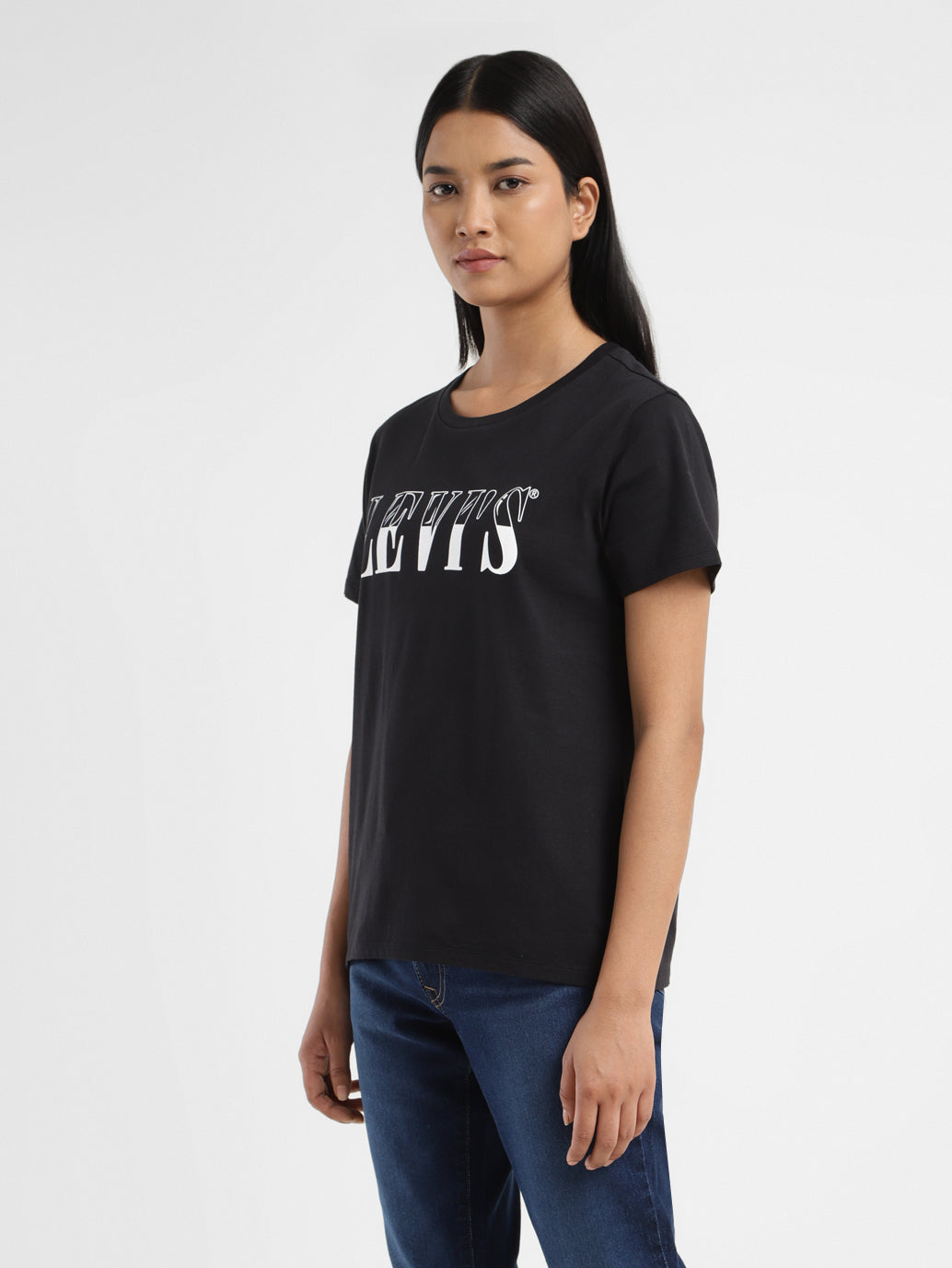 Women's Brand Logo Crew Neck T-shirt - ff7b95fe-6829-4b72-abf6-53def191a584 View