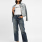 Women's Brand Logo Crew Neck T-shirt - StyleShot View