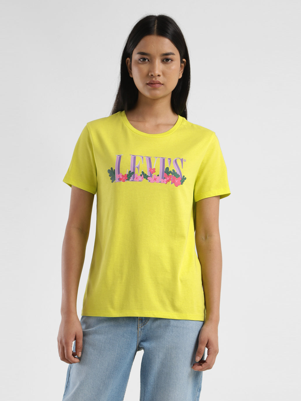Women's Graphic Print Crew Neck T-shirt - 7712e851-9e3b-4e0a-ad53-8a32cfcef8e6 View