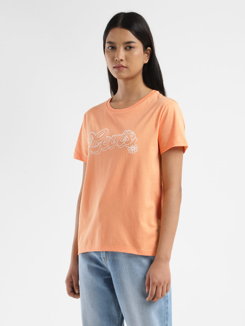 Women's Graphic Print Crew Neck T-shirt - e5e9d663-406d-4845-941b-056e8afac235 View