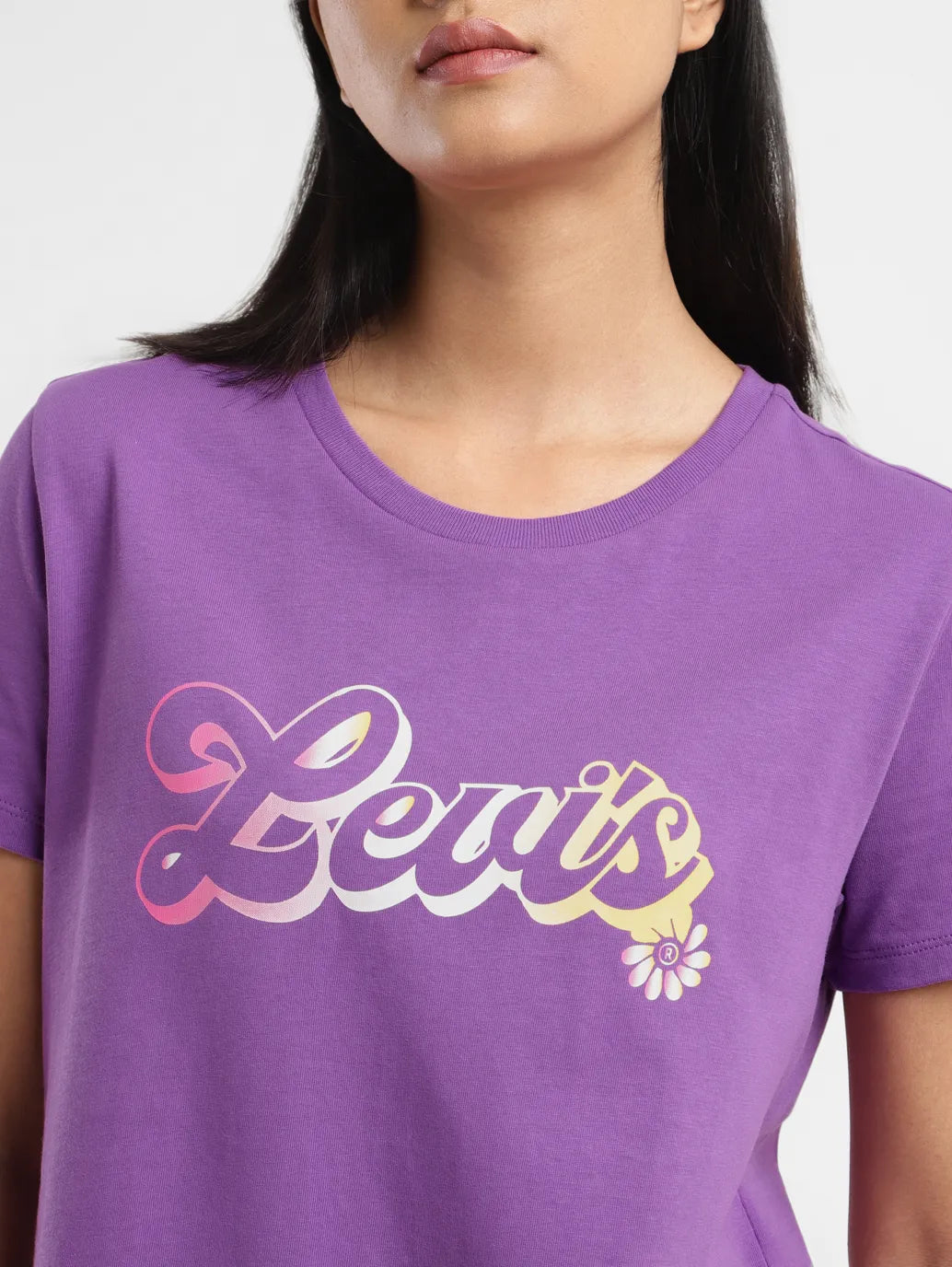 Women's Brand Logo Crew Neck T shirt - 66fac172-0600-4d4e-a4a9-257c7a9dfb89 View