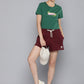 Women's Graphic Print Crew Neck T-shirt - STyle View