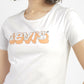 Women's Brand Logo Crew Neck T-shirt - FrontDetails View
