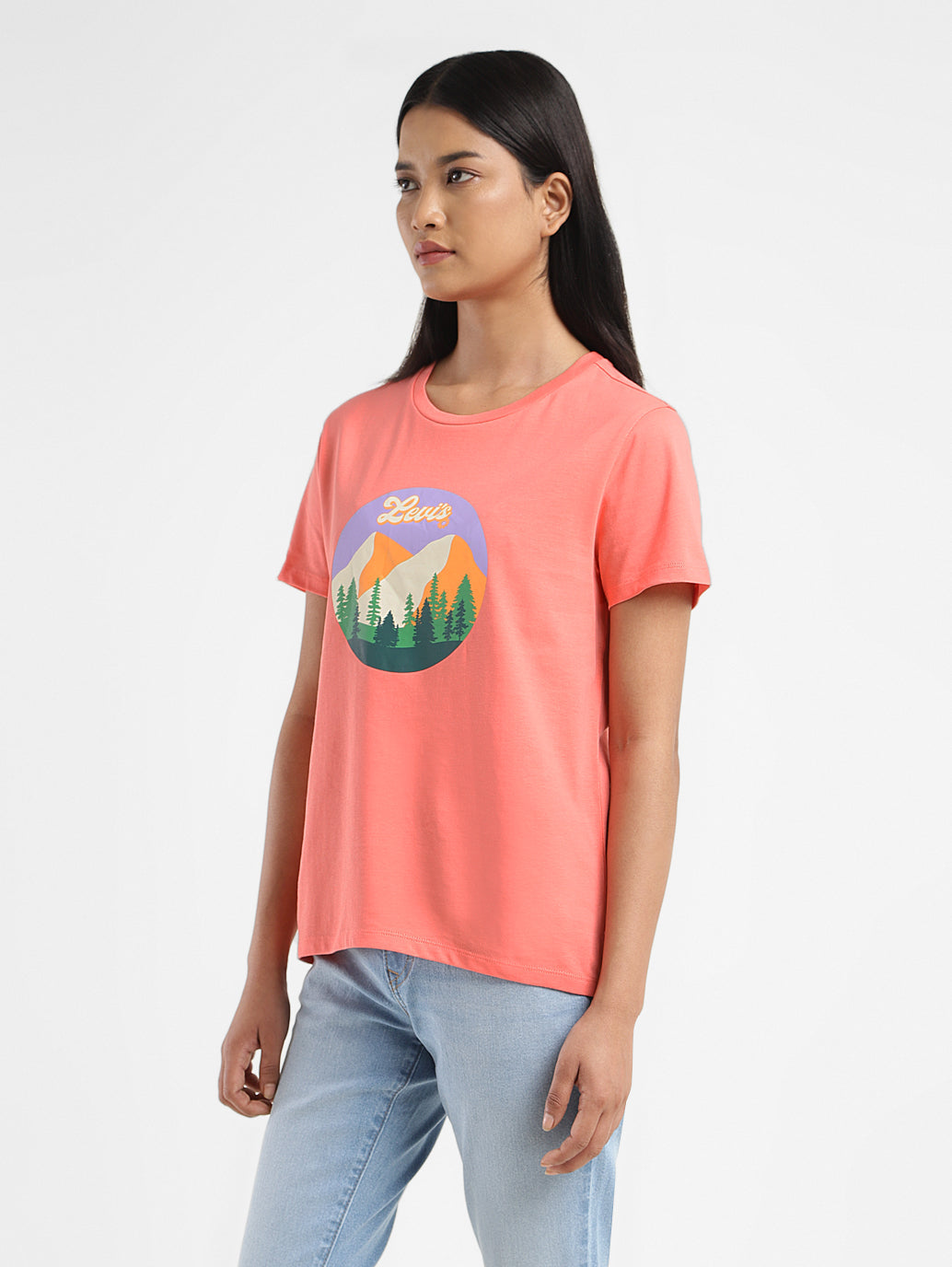 Women's Graphic Print Crew Neck T shirt - 235b5c8a-fe3d-436d-a7f2-f278020927cf View