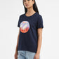 Women's Graphic Printed Crew Neck T-Shirt - 61f8be29-b685-4d96-81bd-bdf658a262e5 View