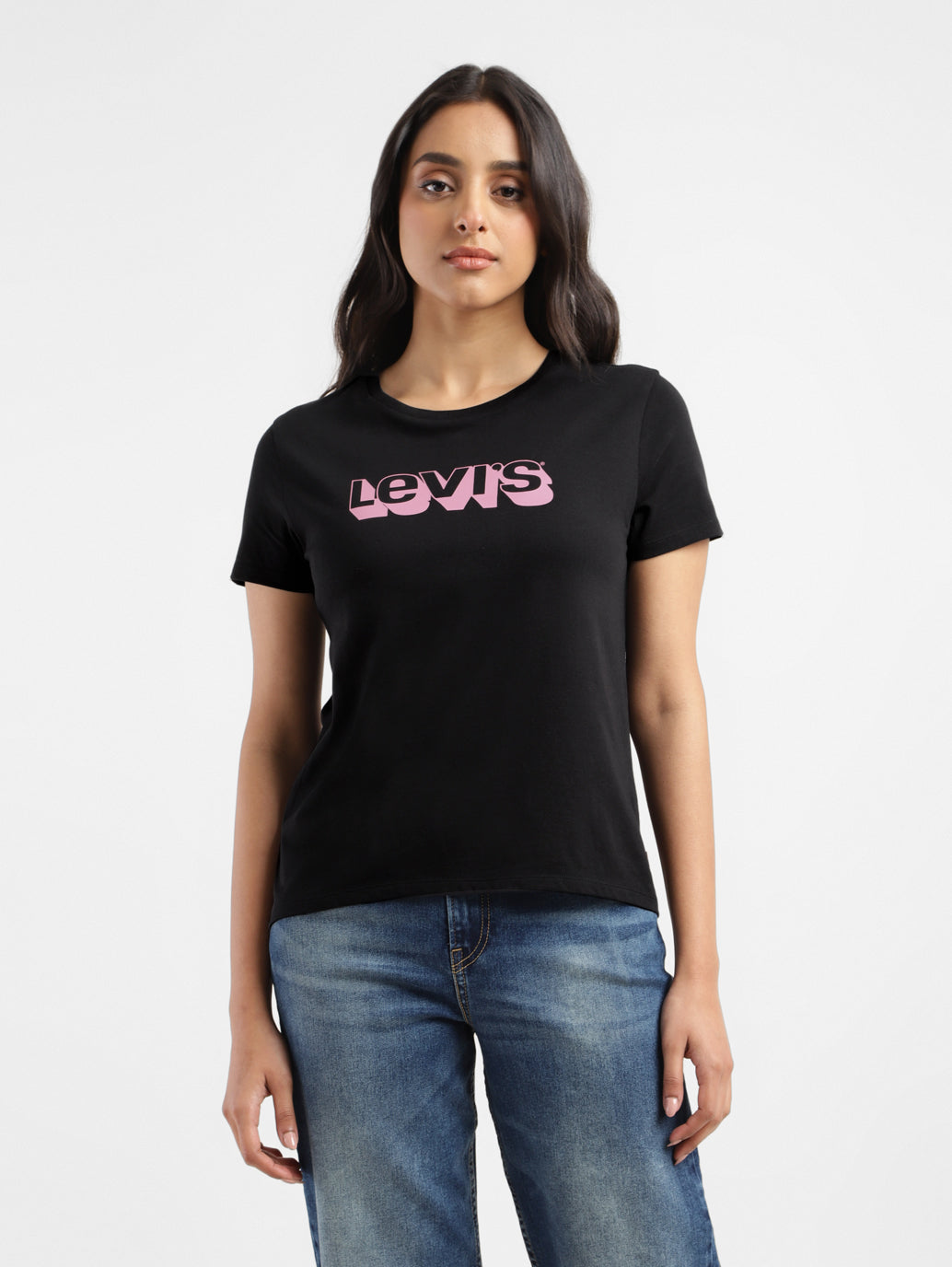 Women's Brand Logo Crew Neck T-Shirt - c724391f-2309-48ba-8a6a-990888d68937 View