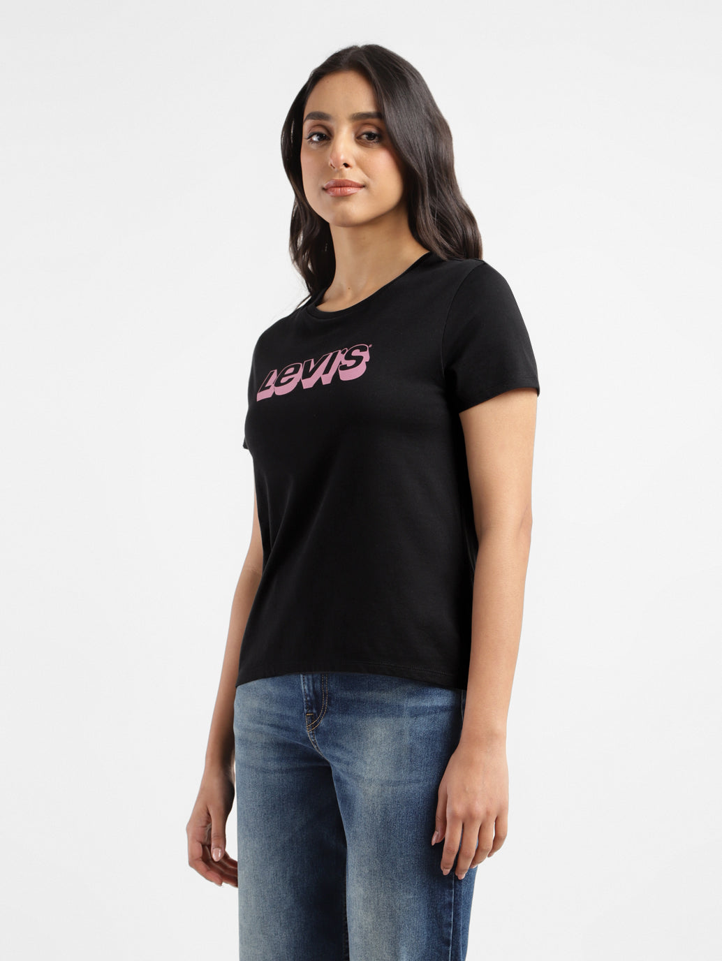 Women's Brand Logo Crew Neck T-Shirt - a7b62c57-5807-4ea6-bd13-34ba5ad8b88f View