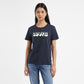 Women's Brand Logo Crew Neck T-shirt - Front View
