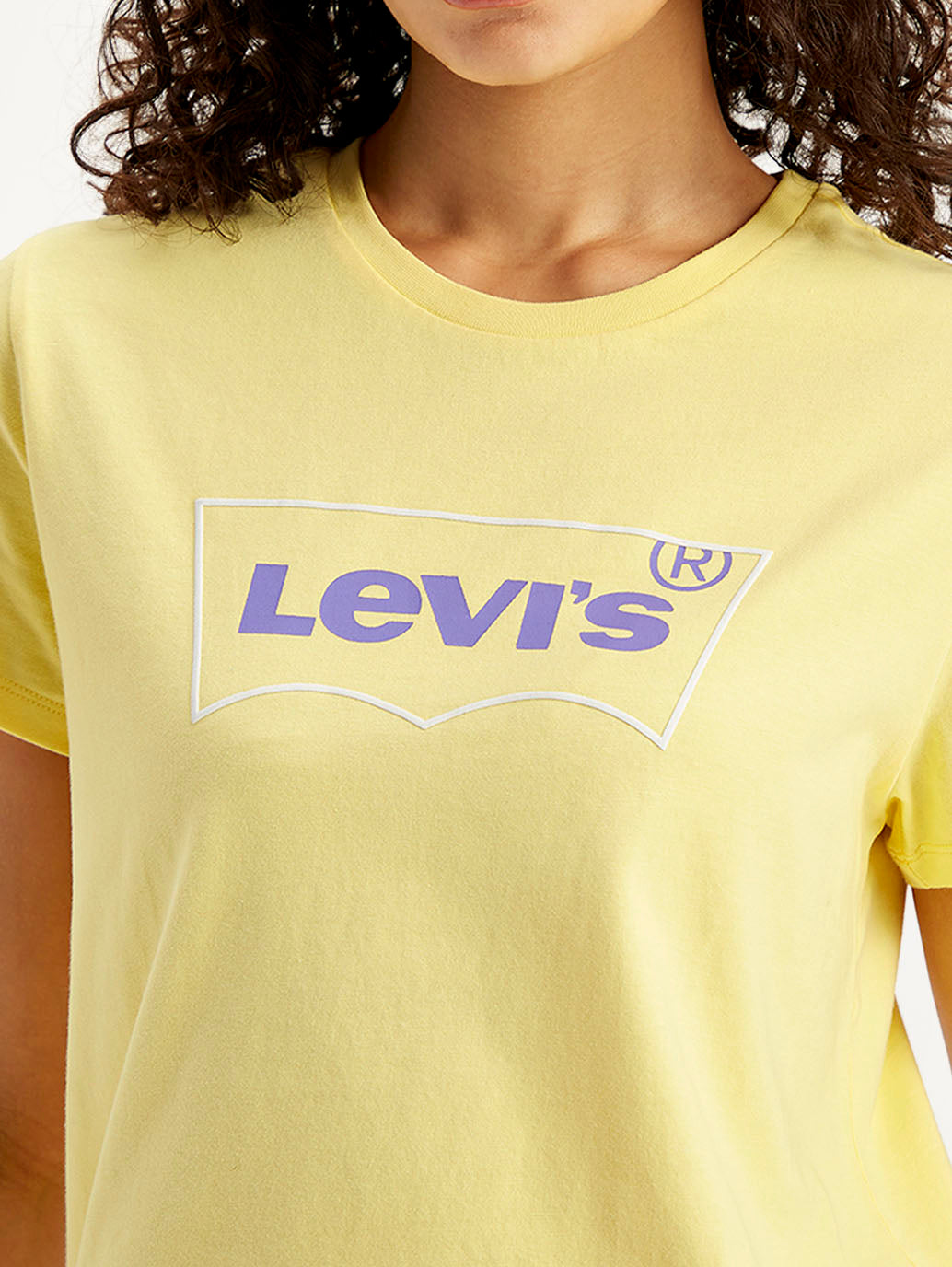 Women's Brand Logo Regular Fit T-Shirt - 6e071f27-d5fe-4e18-be7c-1be8d804ee63 View