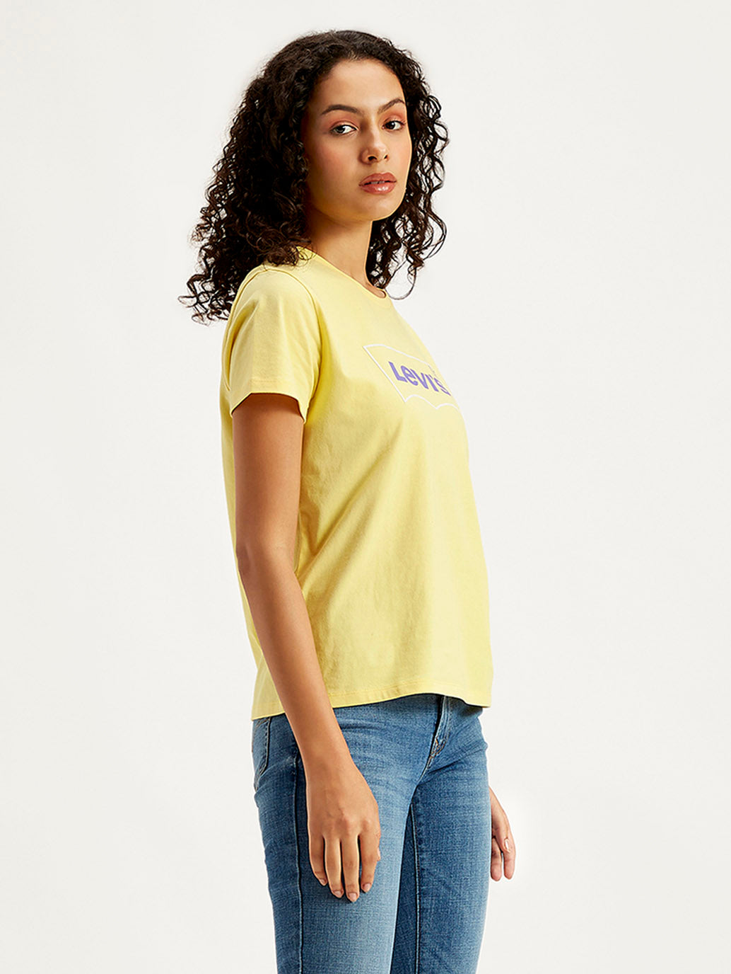 Women's Brand Logo Regular Fit T-Shirt - d4ebae92-652a-4aca-9b98-8cc9678269c7 View