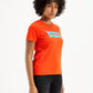 Women's Brand Logo Regular Fit T-Shirt - Side View