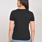 Women's Brand Logo Crew Neck T-Shirt - Back View