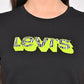 Women's Brand Logo Crew Neck T-Shirt - 20Detail View