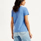 Women's Graphic Print Crew Neck T-shirt - Back View