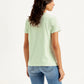 Women's Graphic Print Crew Neck T-shirt - Back View