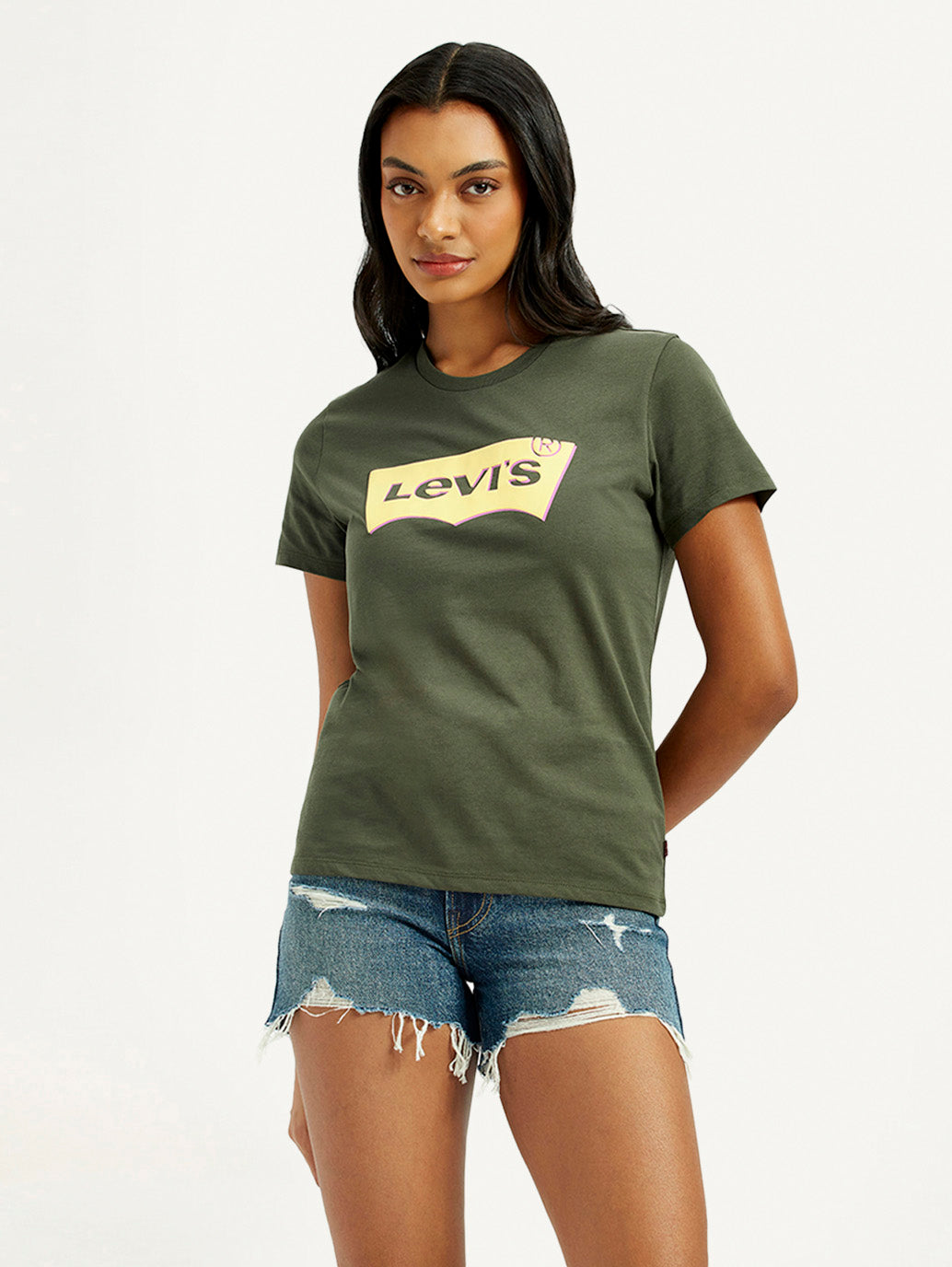 Women's Graphic Print Regular Fit T-Shirt - Front View