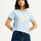 Women's Brand Logo Round Neck T-shirt - Styleshot View