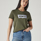 Women's Logo Printed Slim Fit T-Shirt - Styleshot View