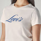 Women's Logo Printed Slim Fit T-Shirt - Detail View