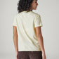 Women's Logo Printed Slim Fit T-Shirt - Back View