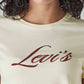 Women's Logo Printed Slim Fit T-Shirt - Detail View