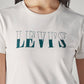 Women's Typography Printed Regular Fit T-Shirt - Detail View