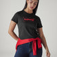 Women's Logo Printed Slim Fit Jersey T-Shirt - Styleshot View