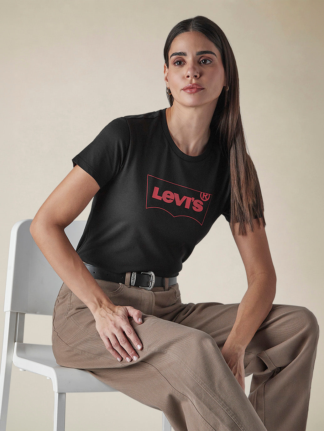 Women's Logo Printed Slim Fit Jersey T-Shirt - c707d1e6-c659-4f7c-b144-7158f2786d55 View